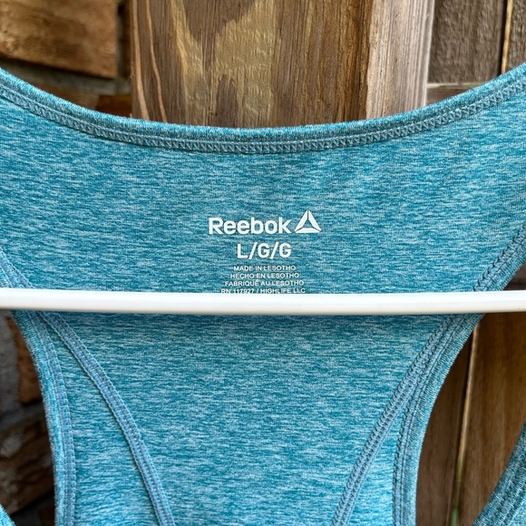 Reebok Blue Sleeveless Tank Top - Picture 2 of 3
